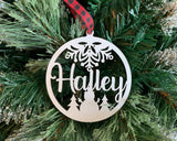 Snowman /Tree Name Ornaments