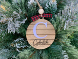 Monogram Ornaments